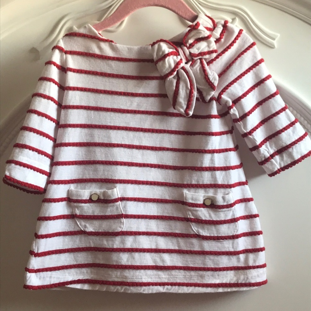 White and red tunic/top